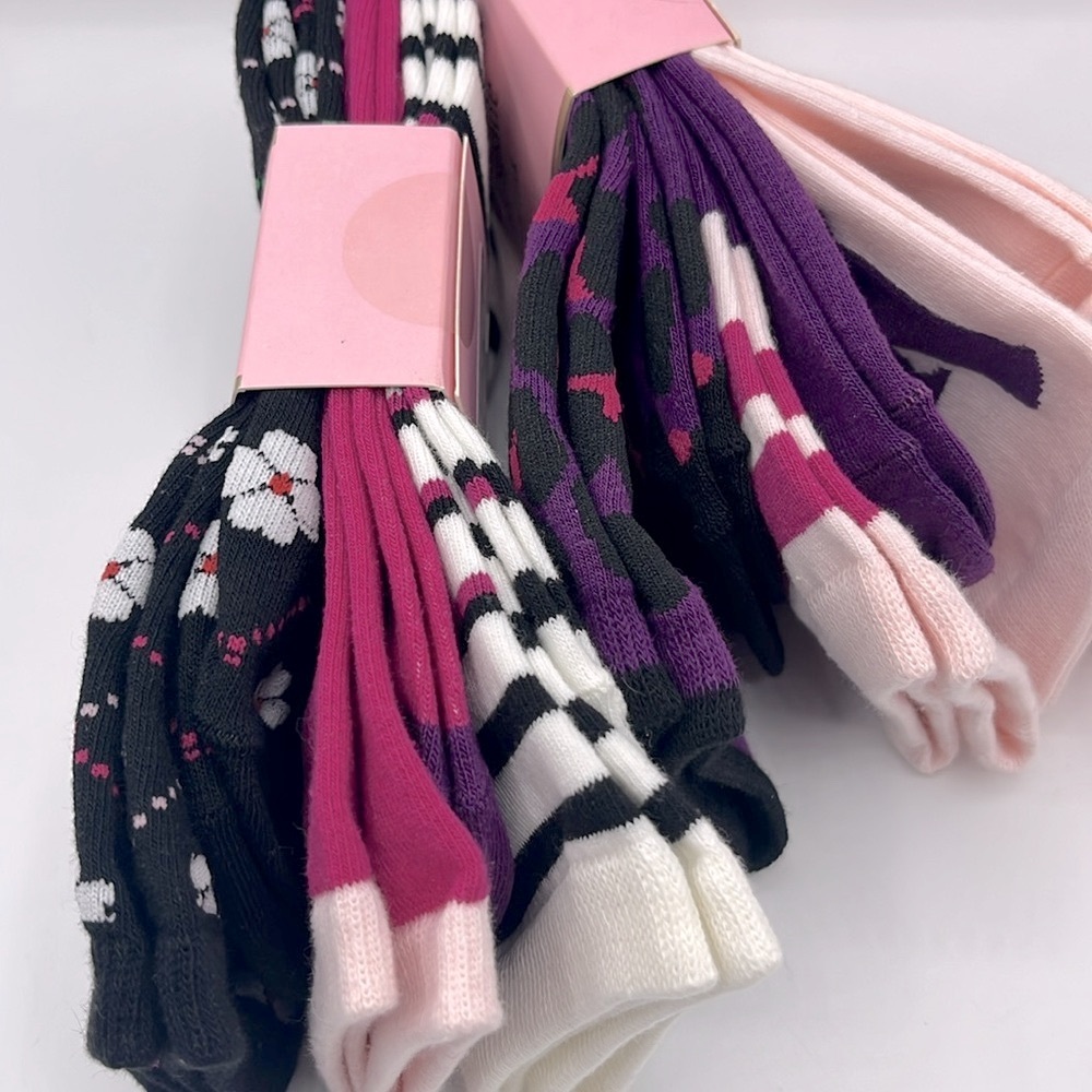 Kate Spade Socks Bundle 6x - Picture 2 of 4